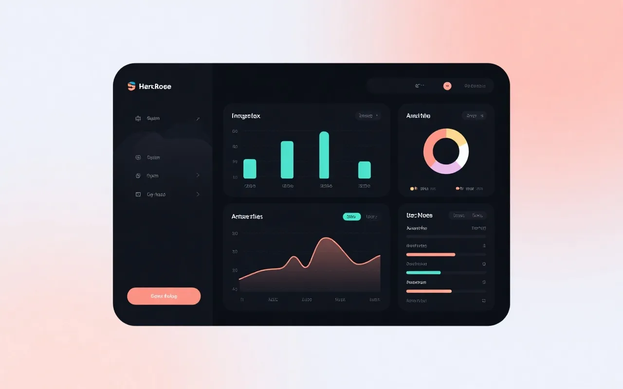 数据面板与走势图示意图